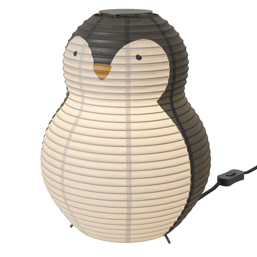 🐧 Penguin Paper Table Lamp