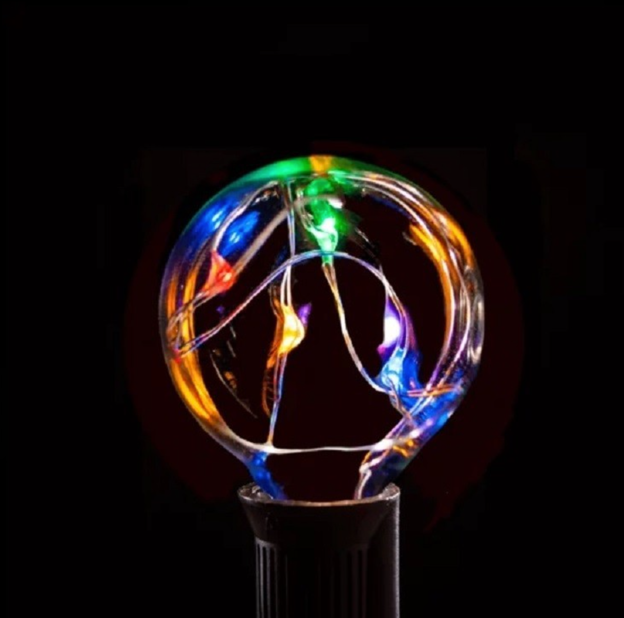 25FT G40 electric fairy bulb string light RGB