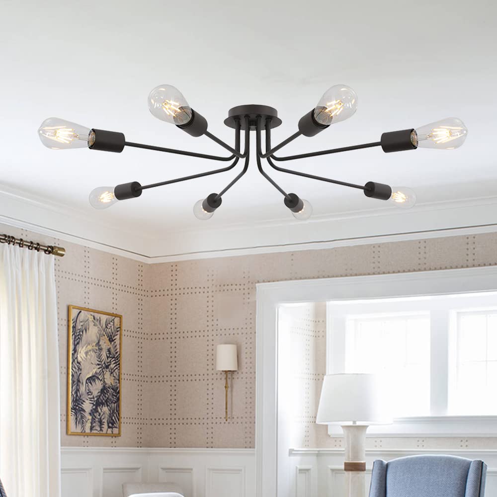 Black Chandelier Nairobi Lights