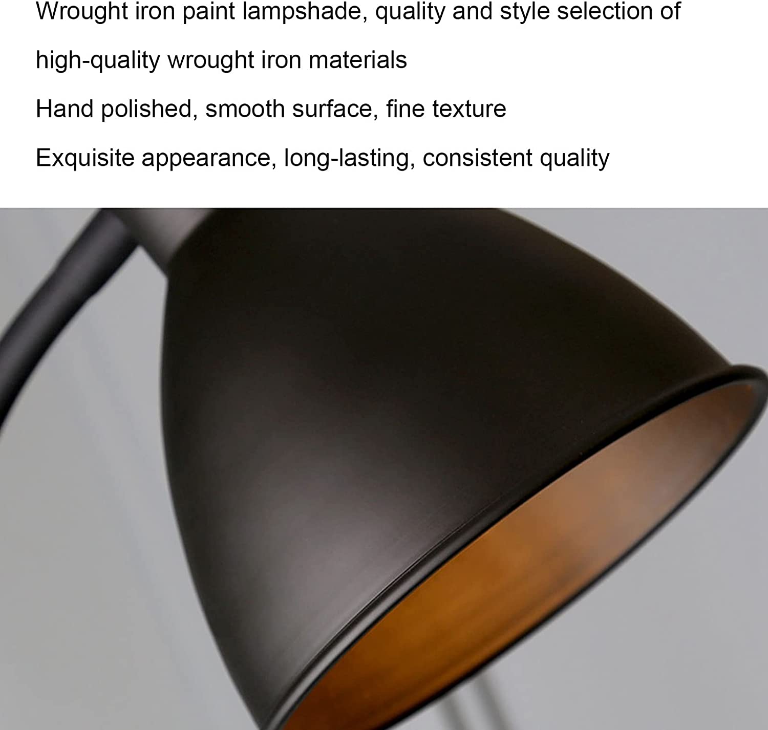 Black Pixar style Floor Lamp
