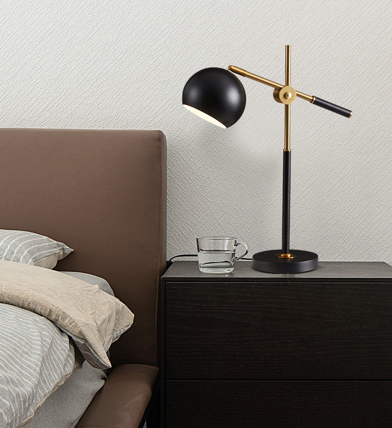 Black and Gold Desk Lamp Nairobi Lights