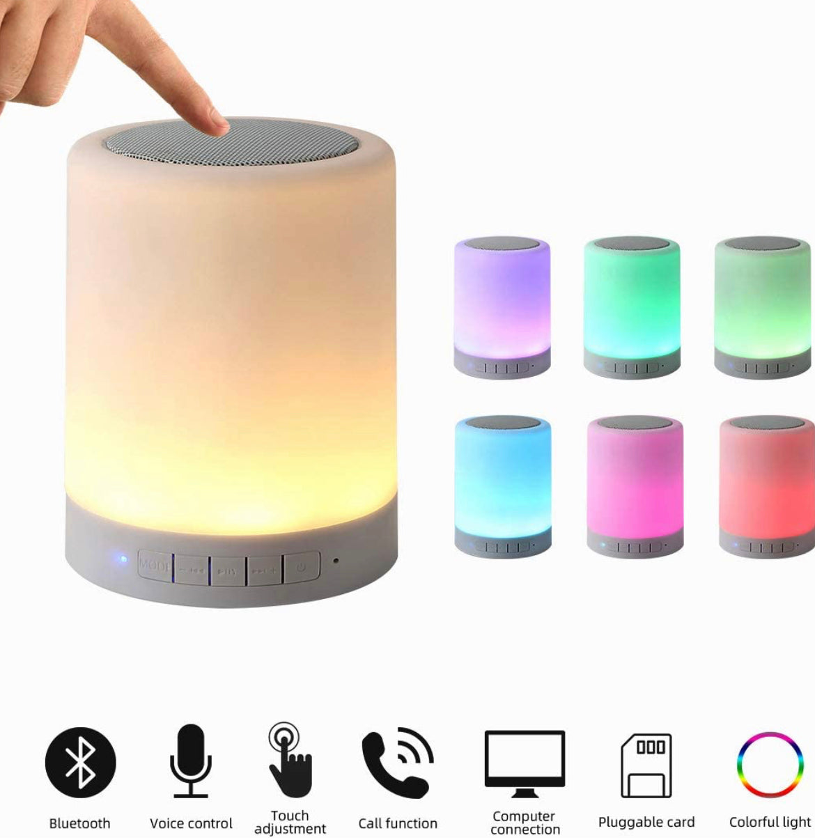Bluetooth Speaker with Light