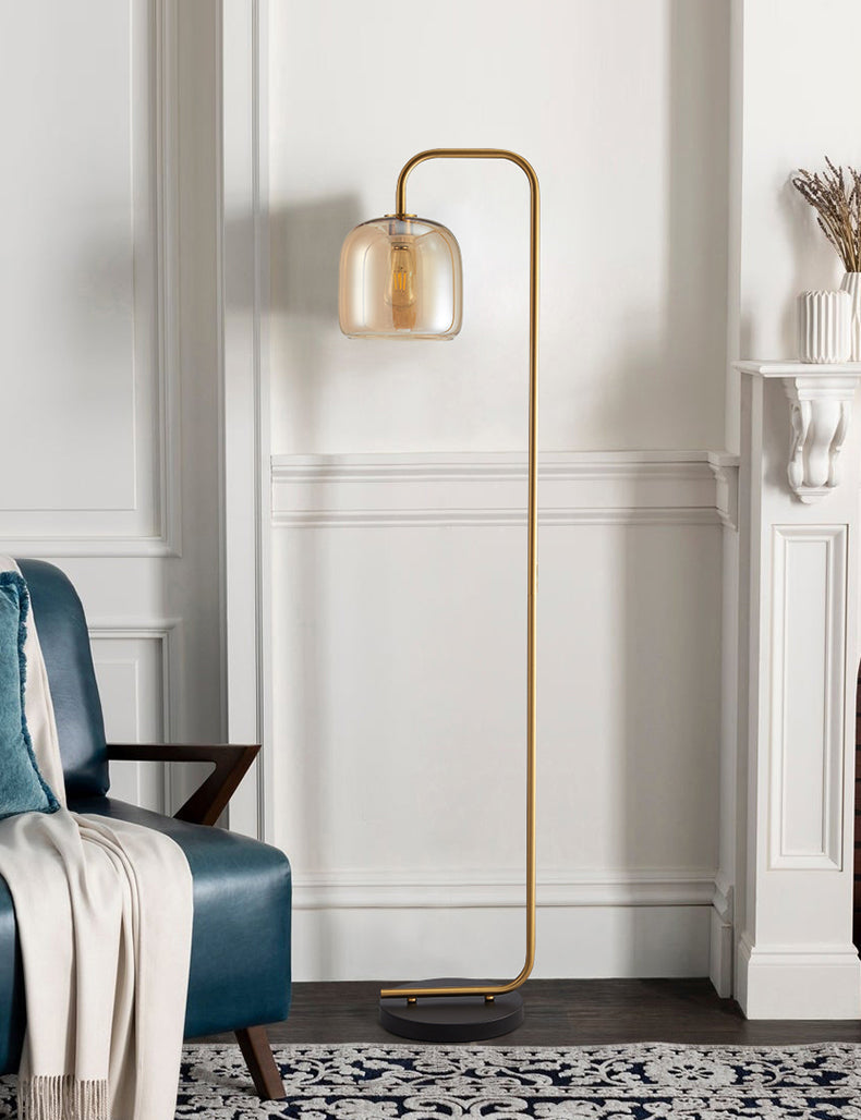 Glass Gold Floor lamp Nairobi Lights