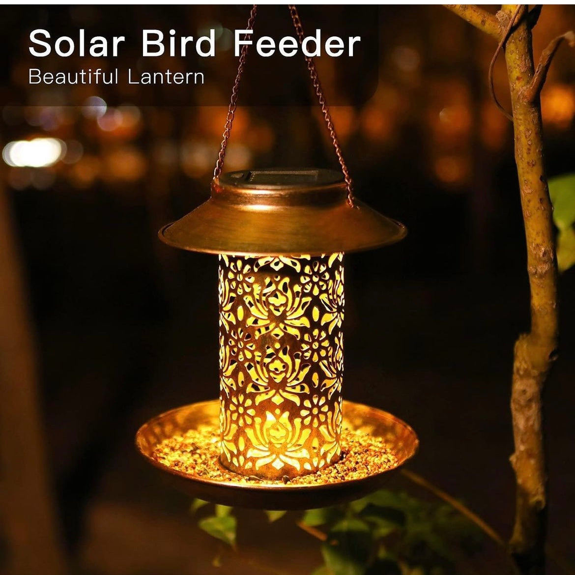 Solar Bird Feeder