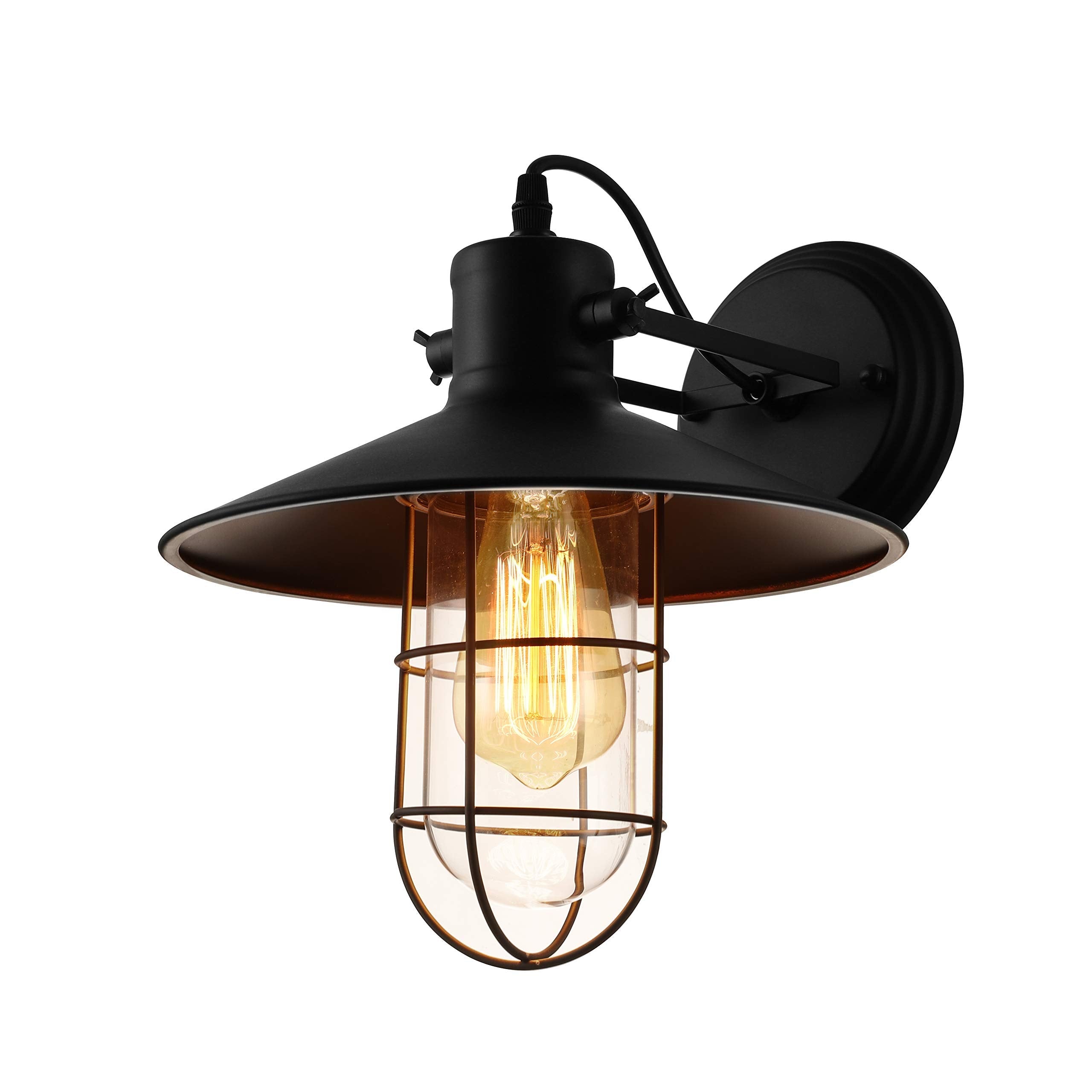 Vintage Black Wall light Nairobi Lights