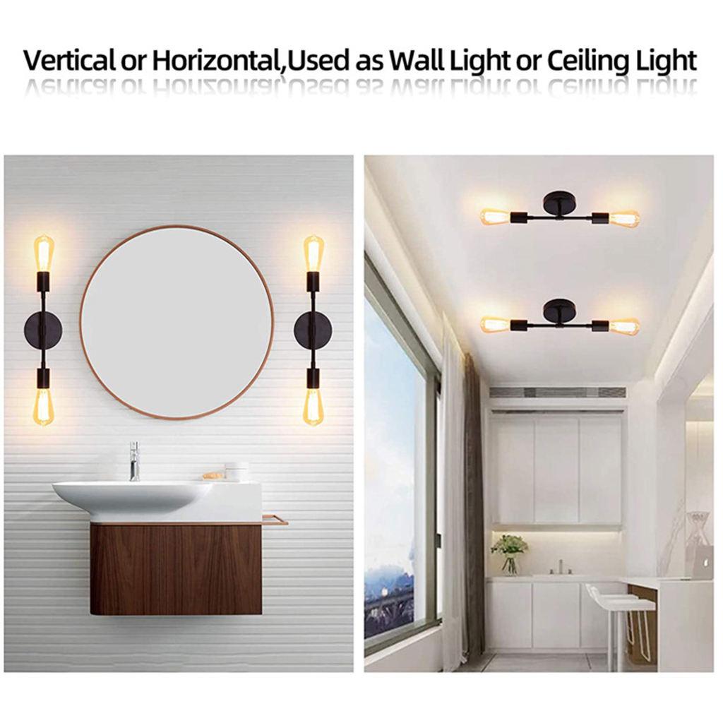black Wall light up and down (fitting only)