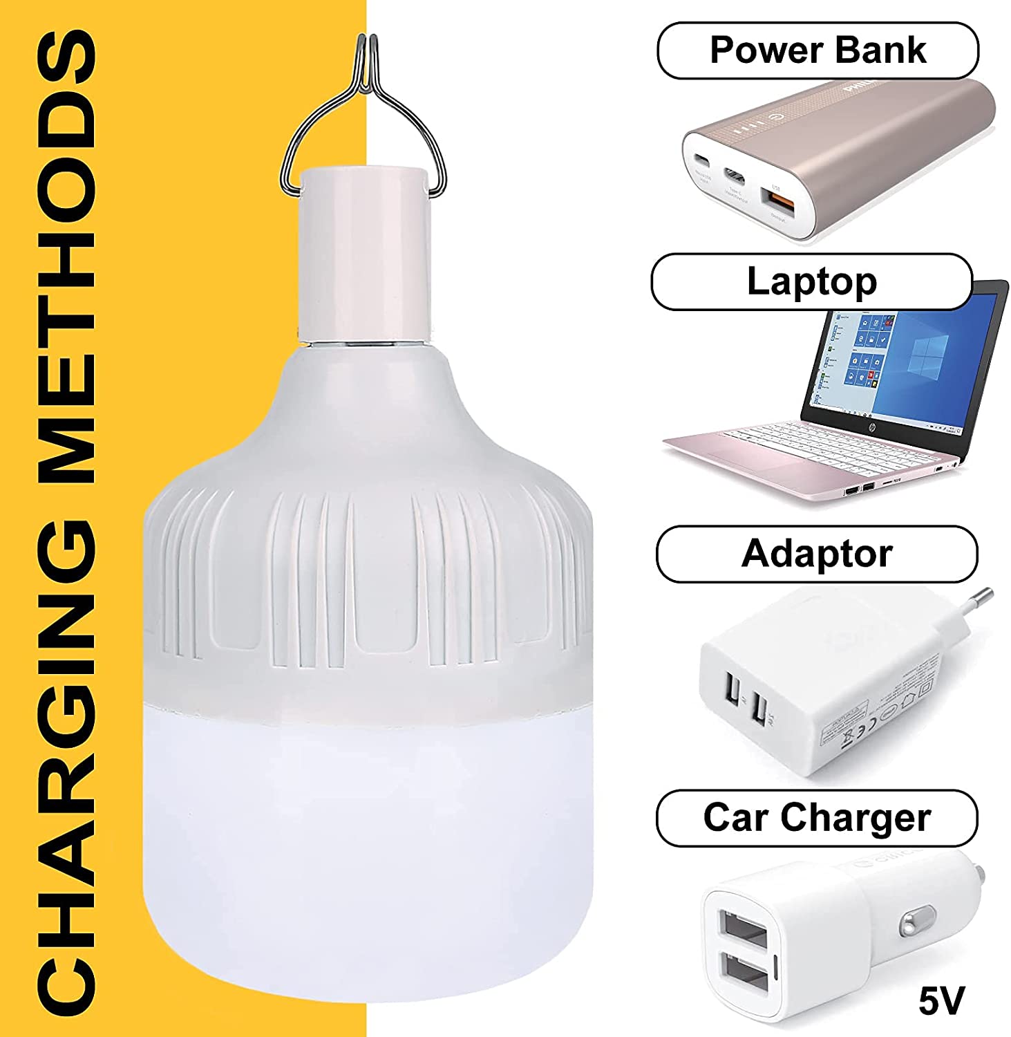 rechargeable usb bulb